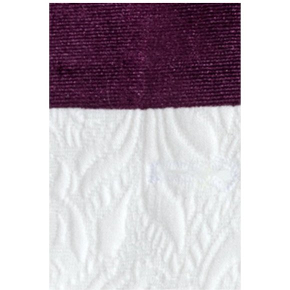 Derman Burgundy Luxury Floral Textured Velvet Collar 3 Piece Tuxedo - Picture 2 of 7